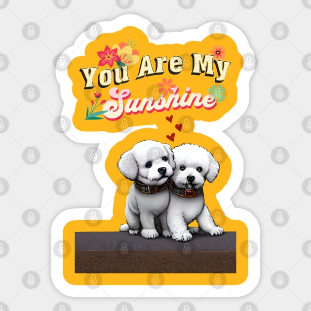 You Are My Sunshine Sticker by Cheeky BB